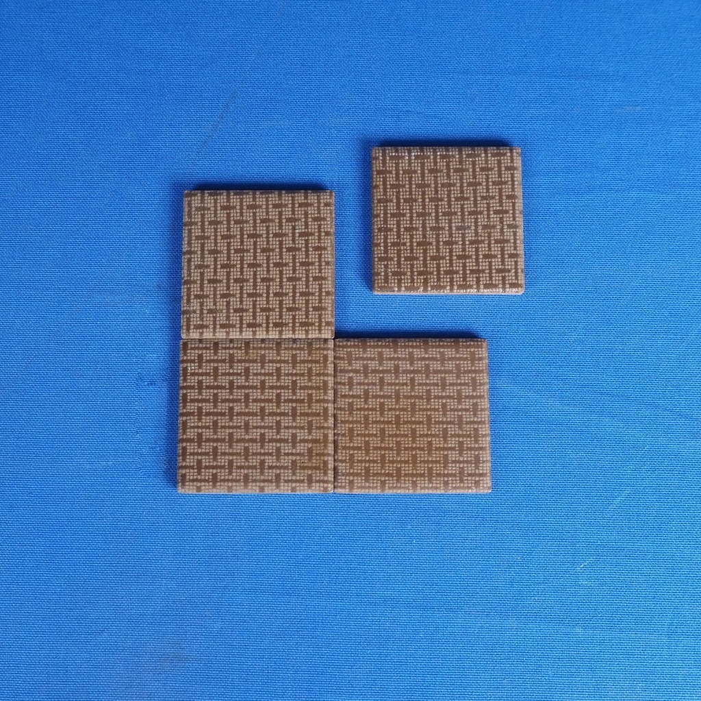 Wall ceramic tiles by Khr (5,7 x 5,7 cm) - Sold per tile