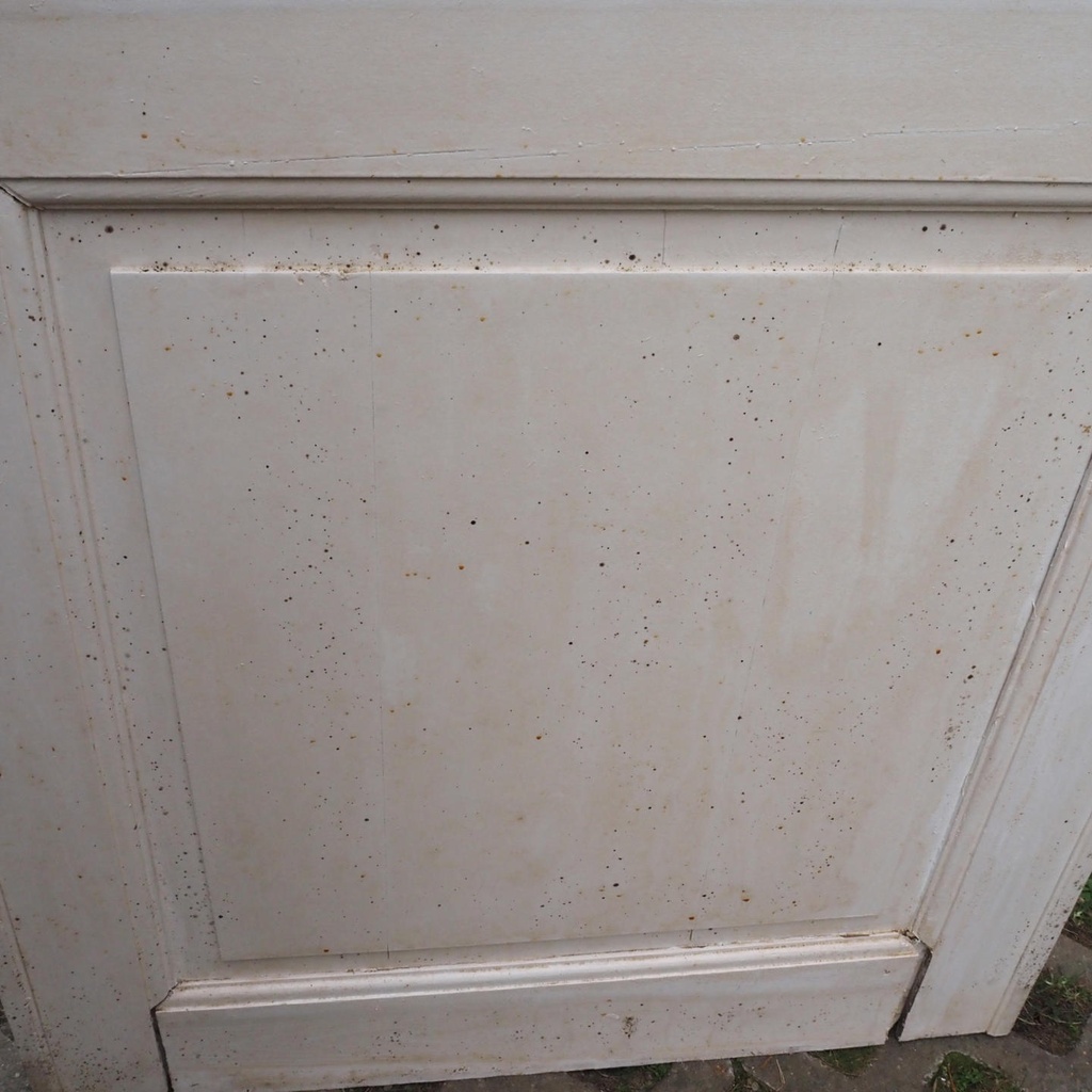 Wooden door with textured glass panels (H. 219,5 cm x W. 84,5 cm) - Right