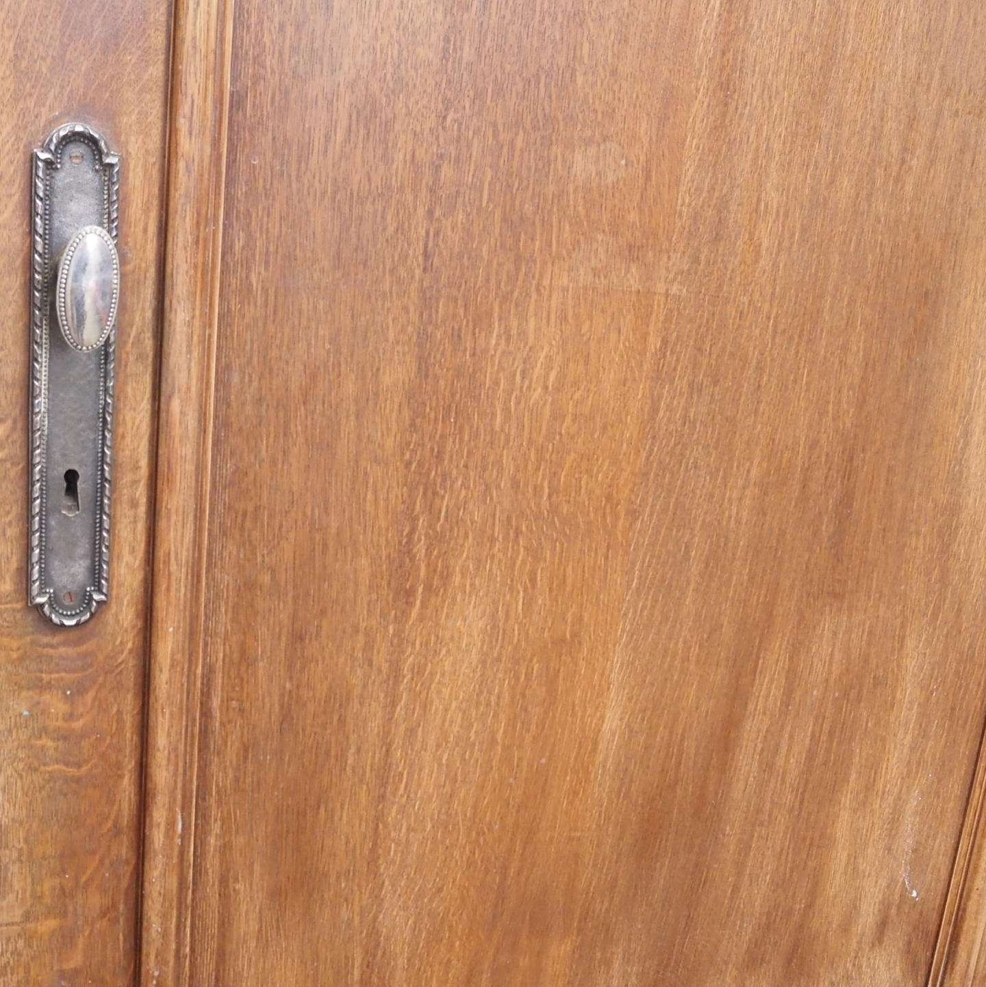 Painted door in solid pine (H. 236,5 cm x W. 91,7 cm) - Left