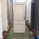 Painted door in solid pine (H. 236 cm x W. 91 cm) - Right
