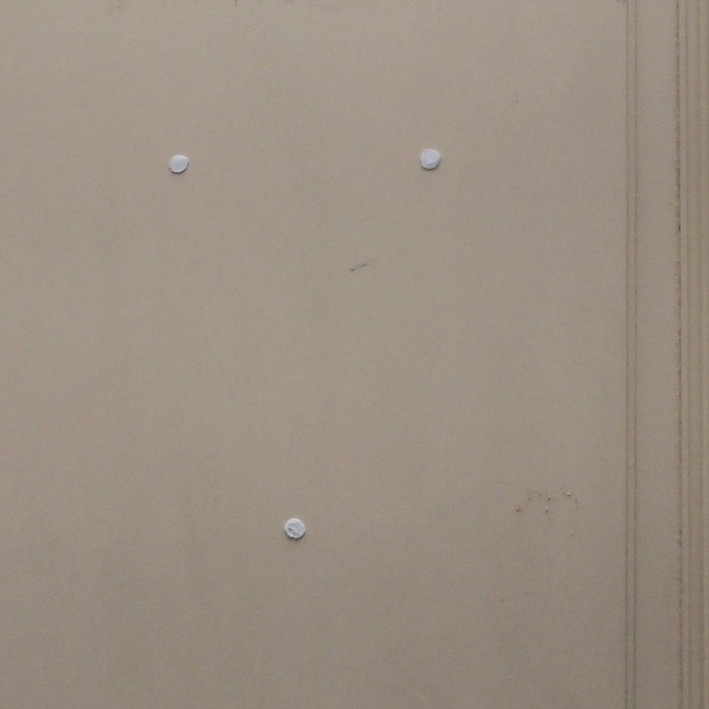 Painted door in solid pine (H. 236 cm x W. 91 cm) - Right