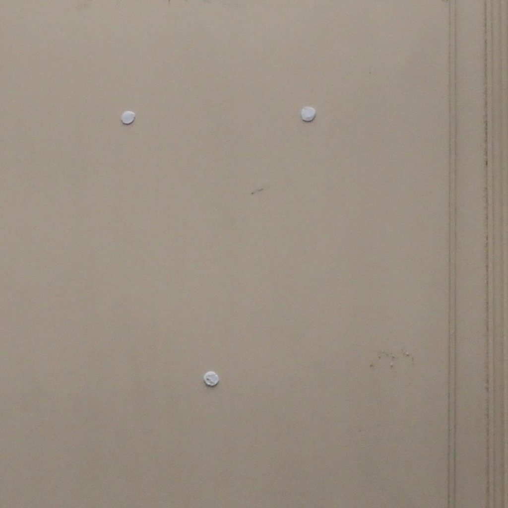 Painted door in solid pine (H. 236 cm x W. 91 cm) - Right