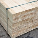 Planed glued laminated timber panel (L. 250 x 45 cm)