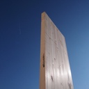Planed glued laminated timber panel (L. 250 x 45 cm)