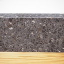 Floor plinth 'Pizzon' in Bomarbre terrazzo (L. 30 cm)