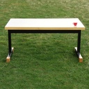 Table by Christophe Gevers (L. 140 cm)