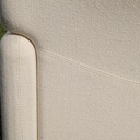 Armchair with casters by Tecno