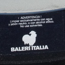 Coffee table with polypropylene tabletop and chromed steel legs by Baleri (Ø 55 cm)