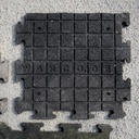 Rubber floor tiles by Warco - Only available in our physical shop