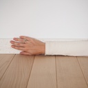 Floor plinth 'Marta' in terrazzo 'Vetisol Cristo' (L. 50 x H. X cm)