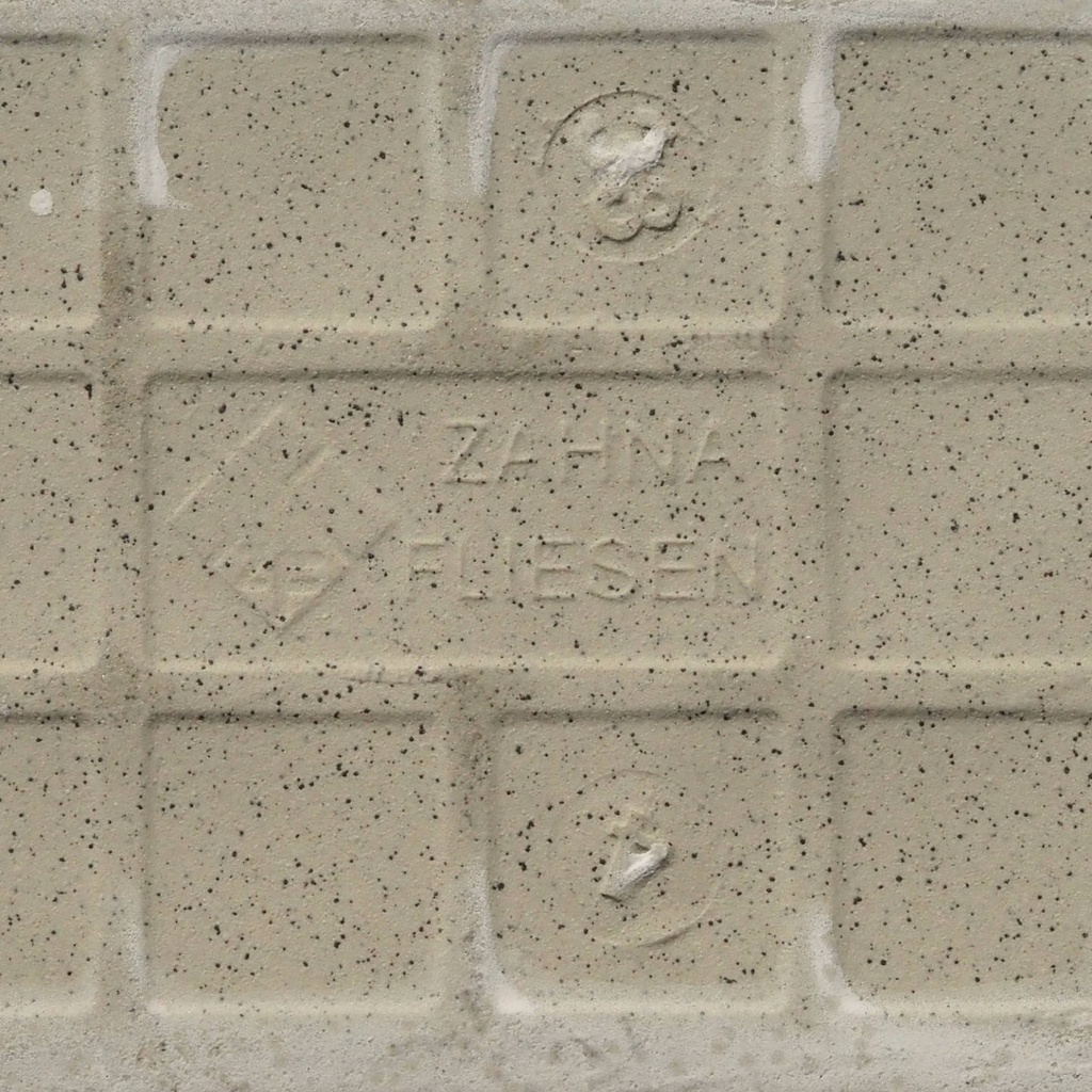 Speckled dry pressed ceramic floor tiles by Zahna Fliesen (10 x 20 cm) - Sold per m2