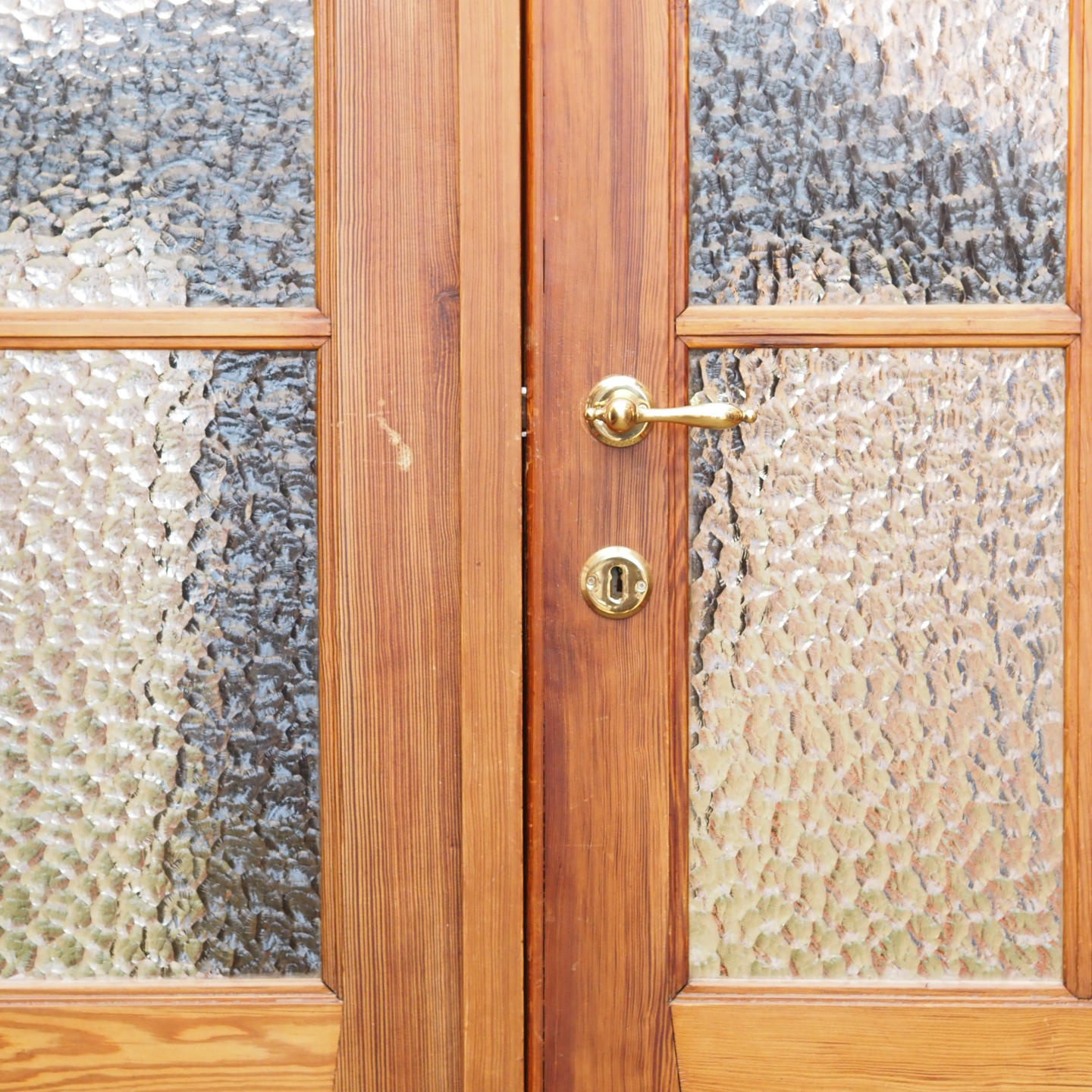 Double door with glass panels (H. 227 cm x W. 152 cm) - Right