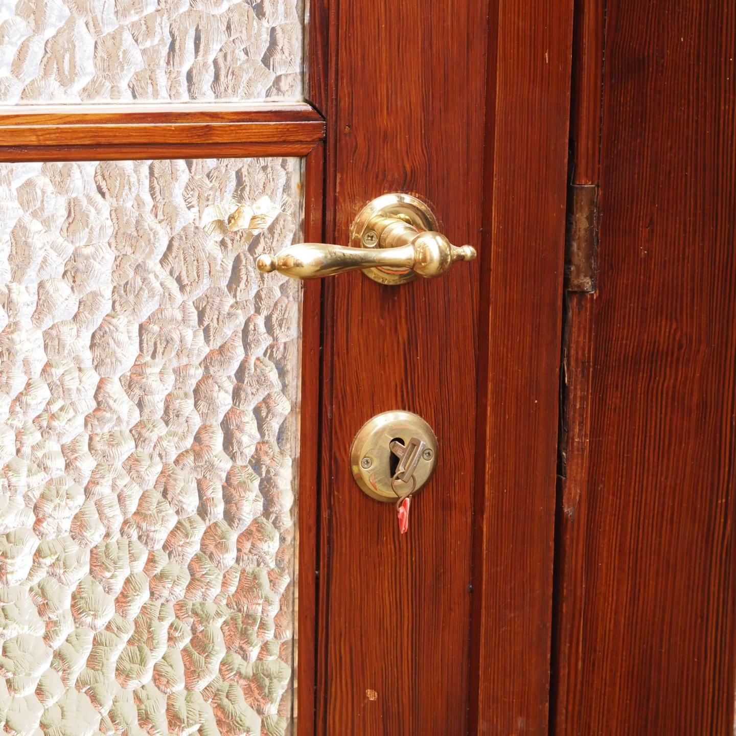Double door with glass panels (H. 227 cm x W. 152 cm) - Right