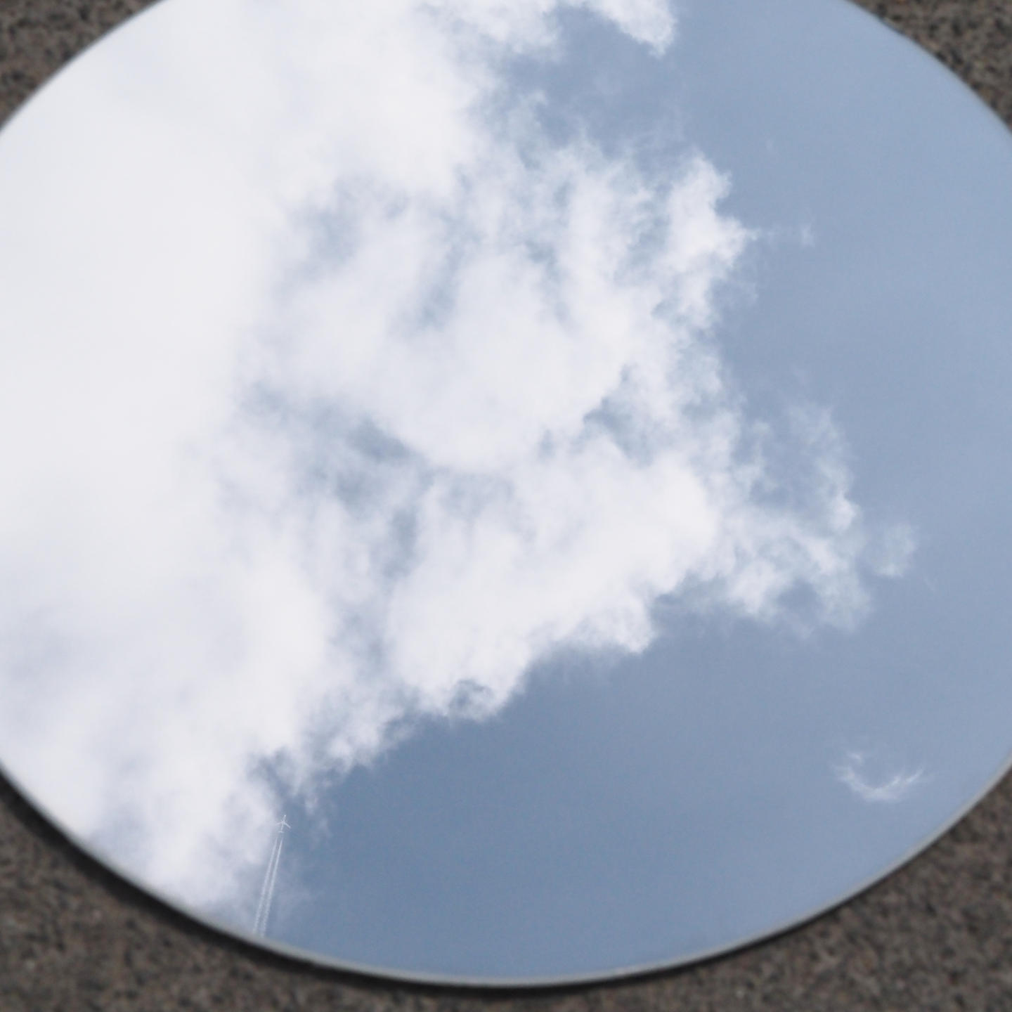 Round clear mirror (⌀ 60 cm)