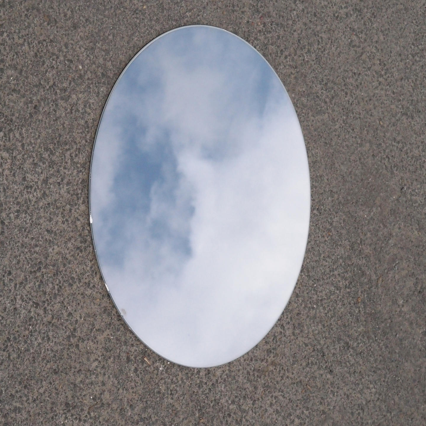 Round clear mirror (⌀ 60 cm)