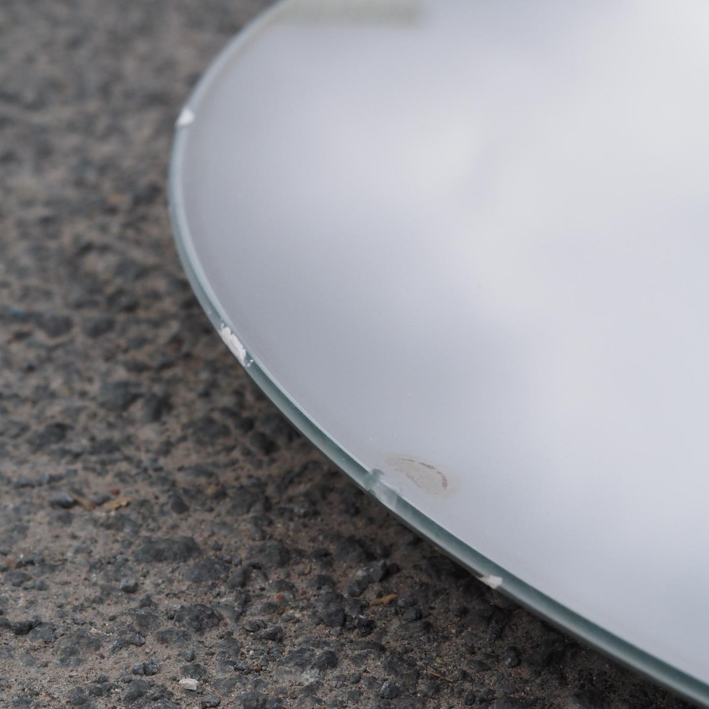 Round clear mirror (⌀ 60 cm)