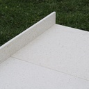 Floor plinth 'Elena' in terrazzo 'Vetisol Cristo' (L. 50 cm)