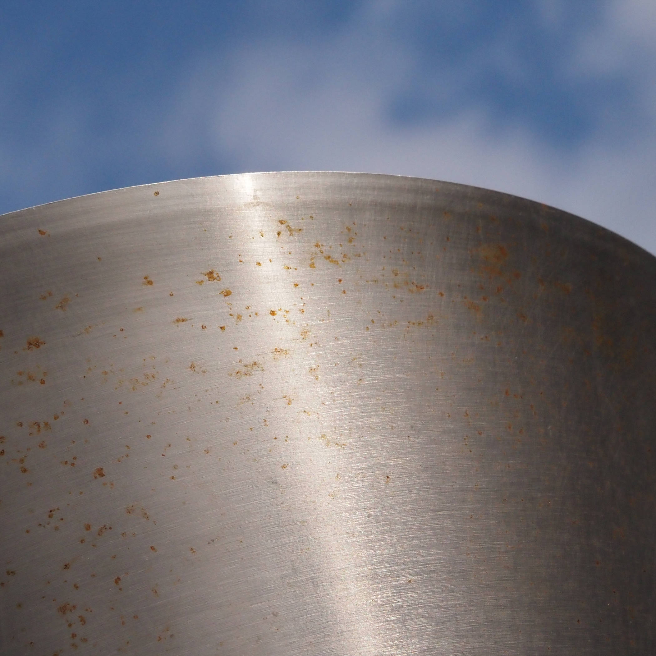 Table leg in stainless steel (H. 70 cm )