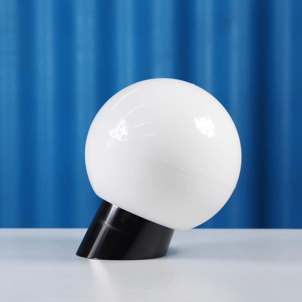 Wall/Ceiling light in opaline glass and bakelite - Angled