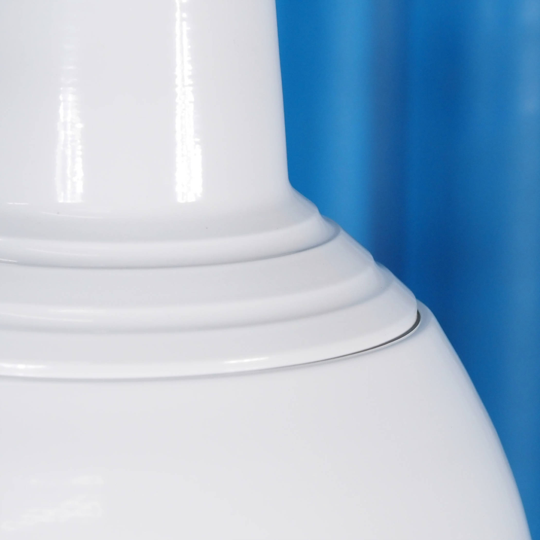 Hanging light 'Cabasa' in white lacquered steel by Serax