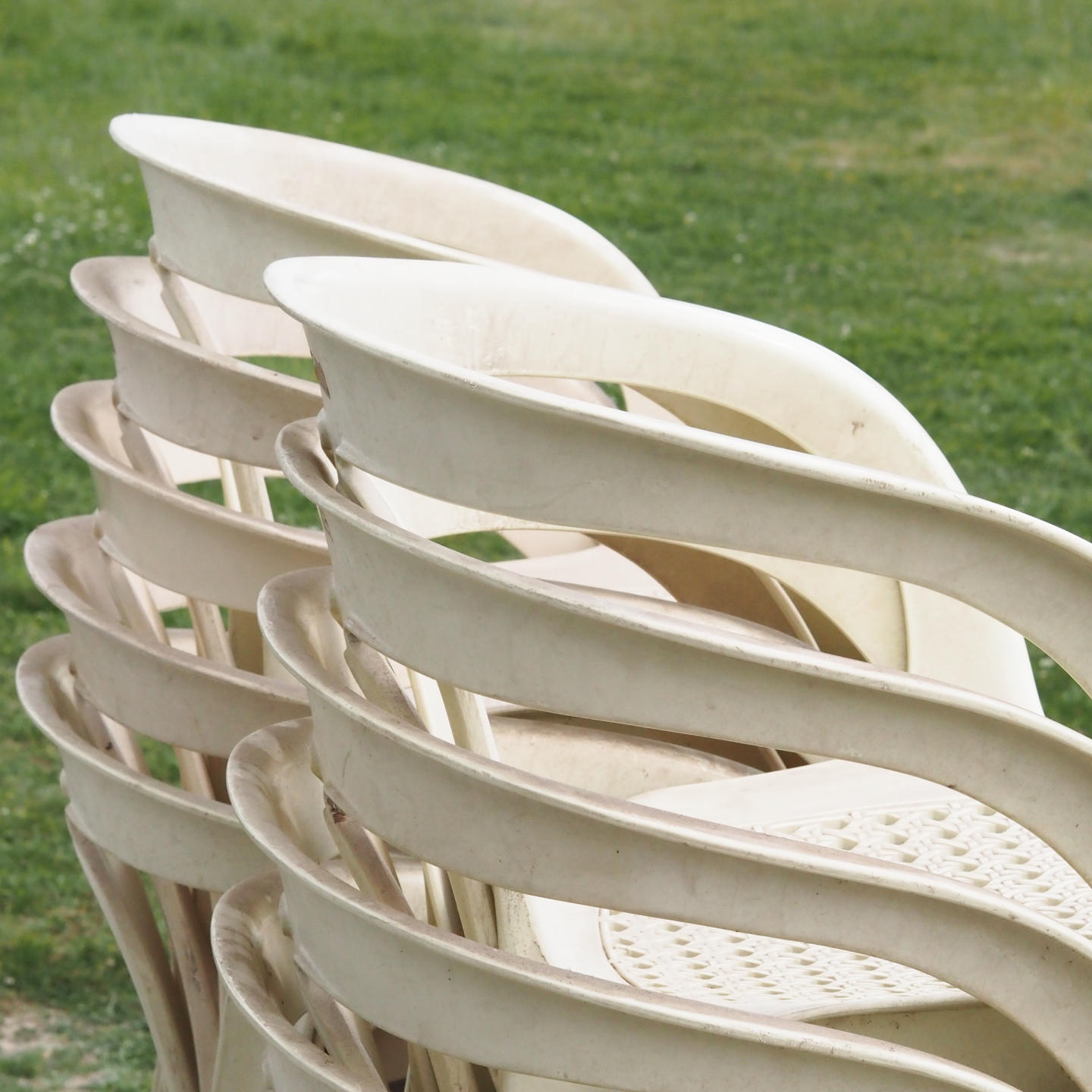Stackable chair 'Stamp 800' by Henry Massonnet (ca. 1970)