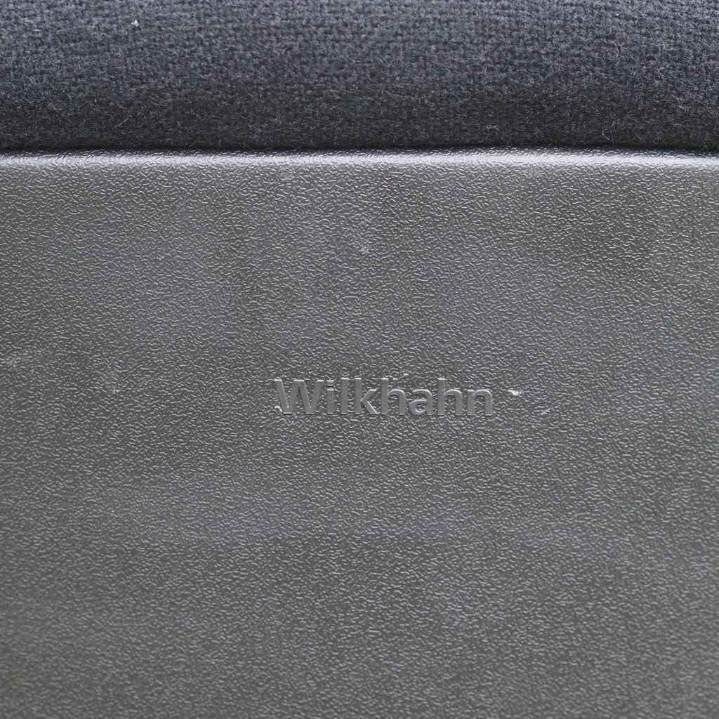 Swivel office chair 'FS 211/8' by Klaus Franck & Werner Sauer for Wilkhahn (ca. 1980) - Black