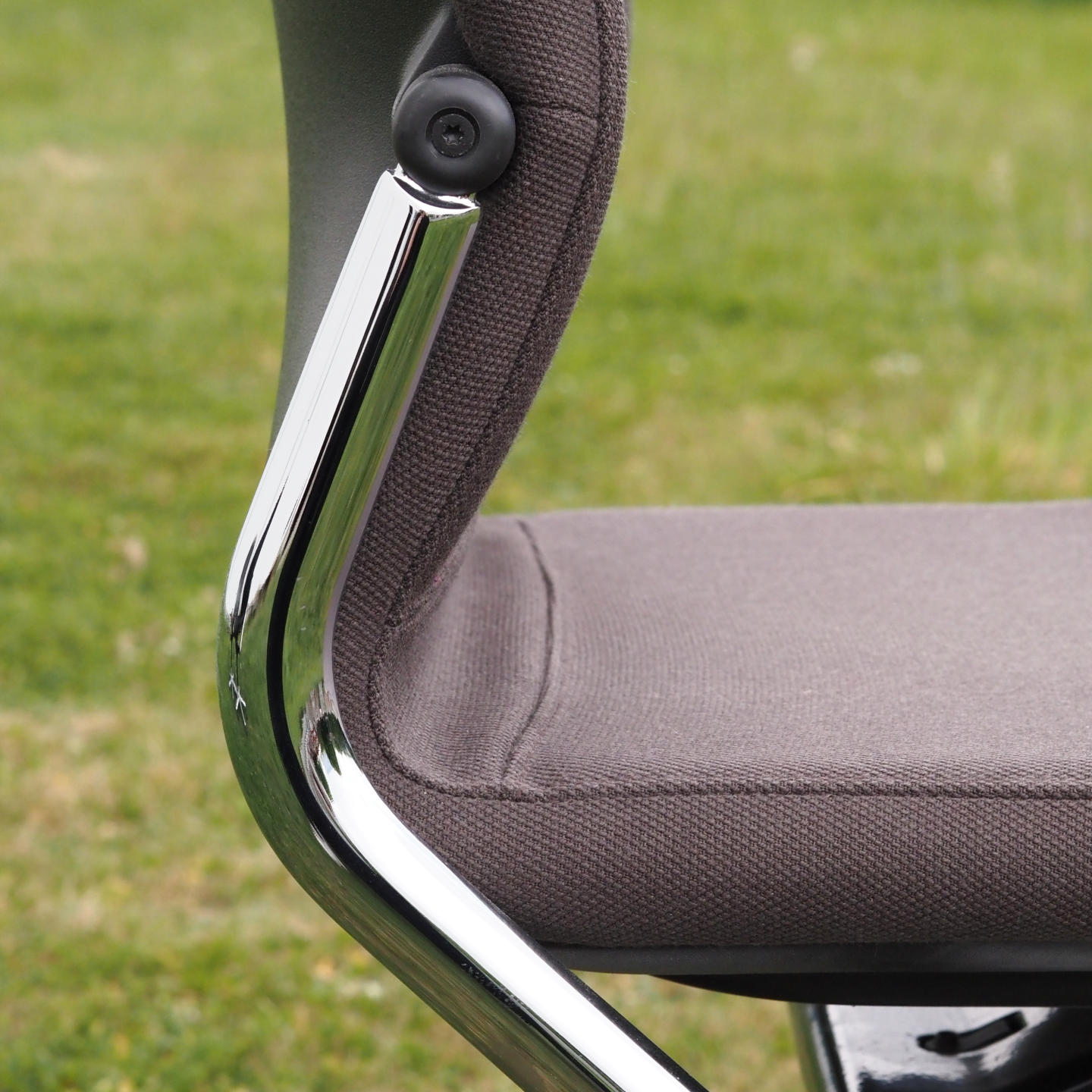 Swivel office chair 'FS 211/8' by Klaus Franck &amp; Werner Sauer for Wilkhahn (ca. 1980) - Brown