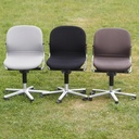 Swivel office chair 'FS 211/8' by Klaus Franck & Werner Sauer for Wilkhahn (ca. 1980) - Brown