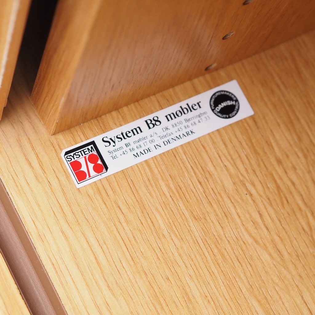Sideboard manufactured in Denmark by System B8 Møbler (ca. 1970) (without key)