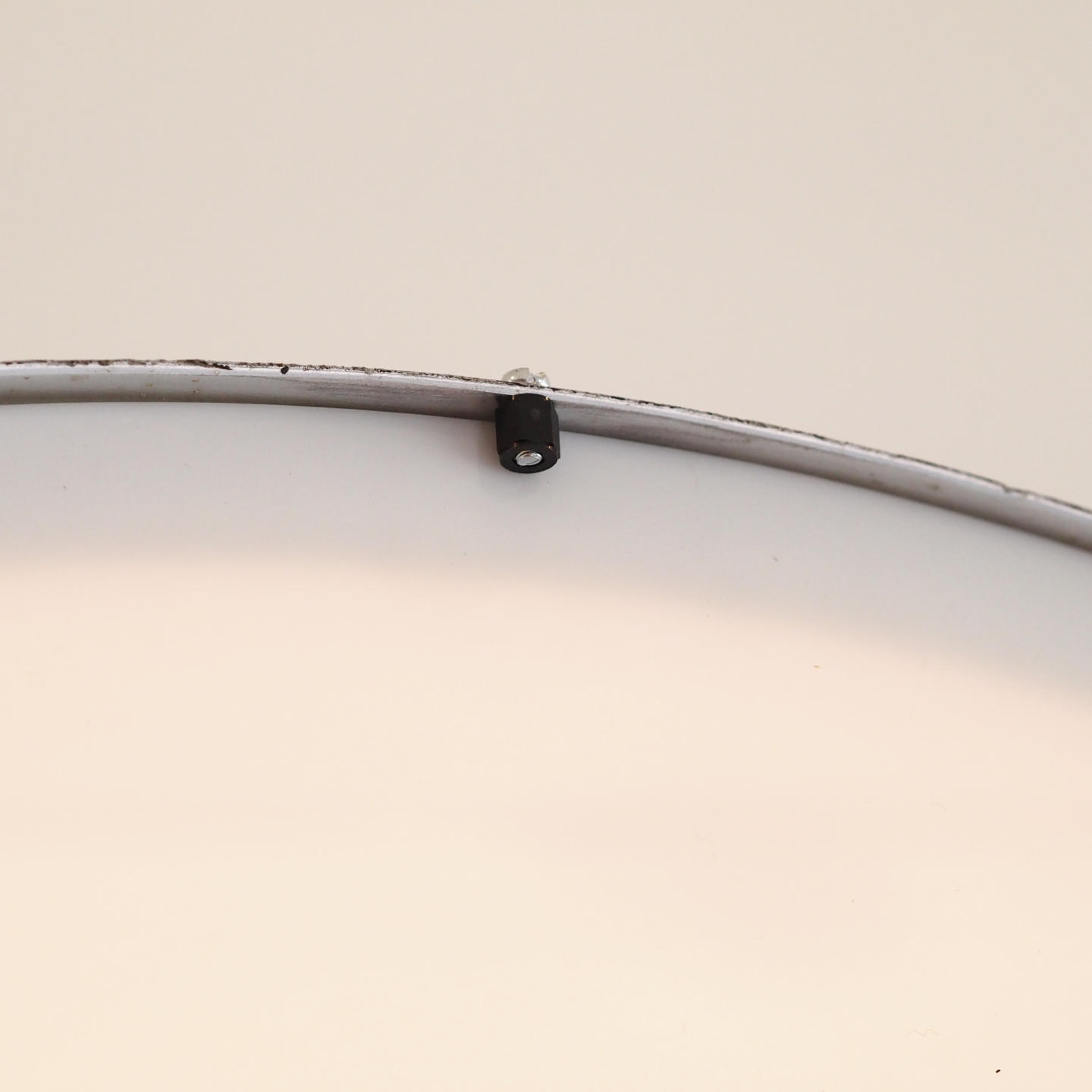 Wall light 'Karl' with aluminium diffuser