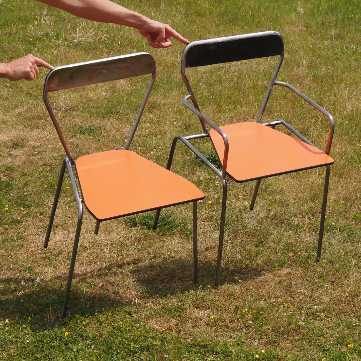 Chair 'Iconique' by Recyclart Fabrik