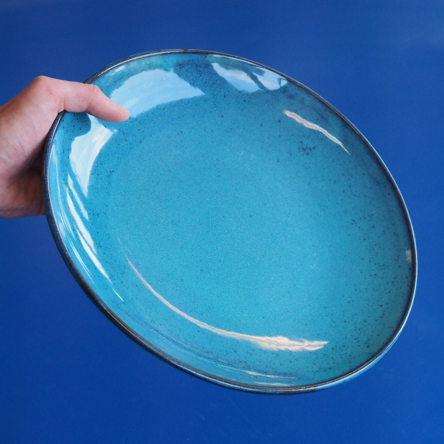 Large plate 'Aqua' by Serax