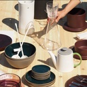 Carafe 'Nero' with stackable tumblers by Charles Kaisin for Serax