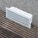 Outdoor recessed wall light 'Elegance' - White (IP44)