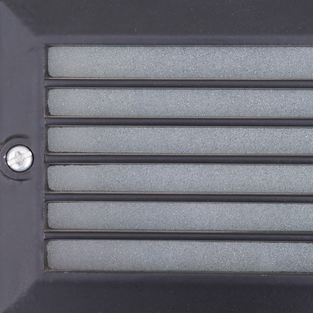 Outdoor recessed wall light 'Elegance' - Black (IP44)