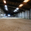 Sawn panel in reclaimed glued laminated timber (L. min 245 x W. 97 cm)