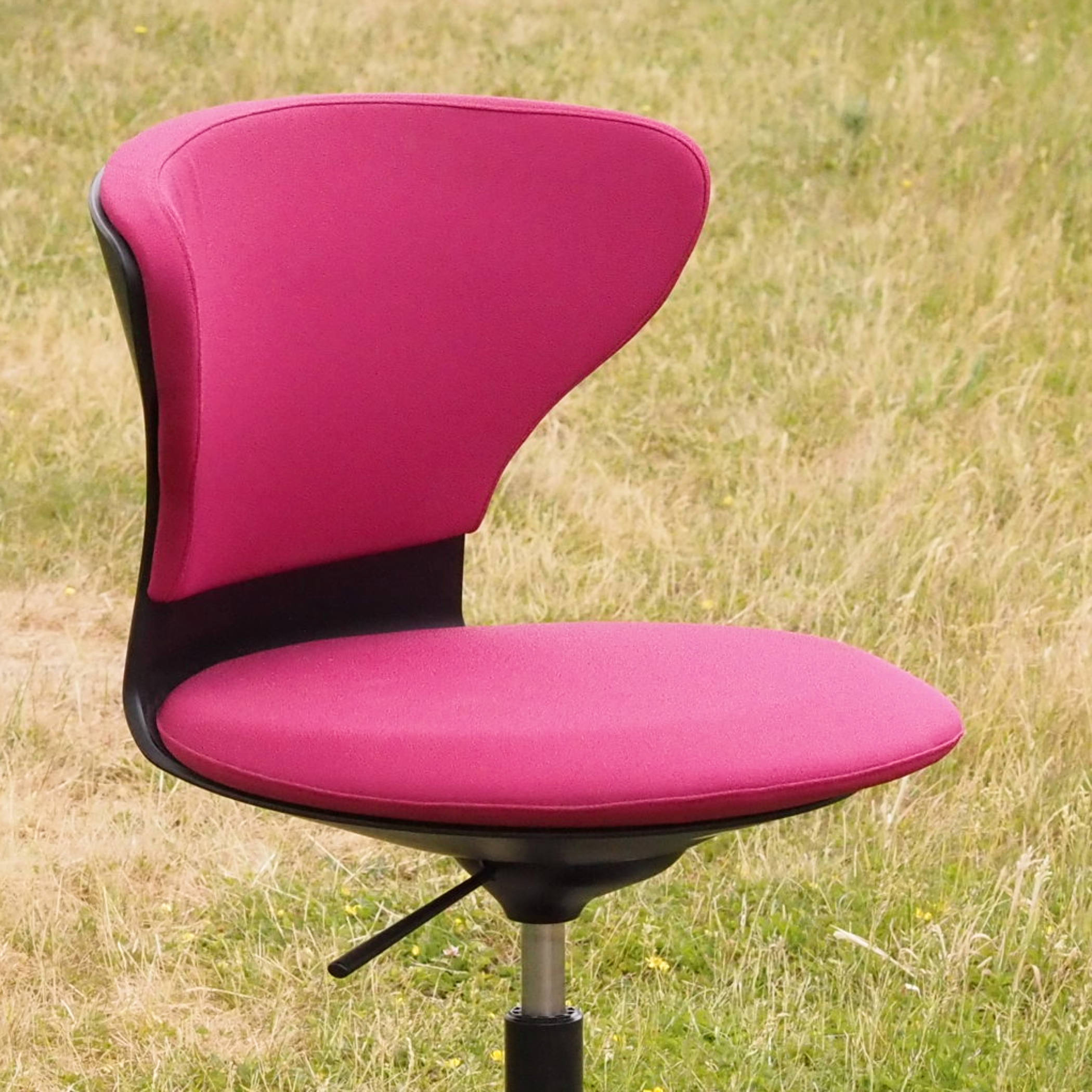 High desk chair 'Turn Around' by Sedus - Burgundy