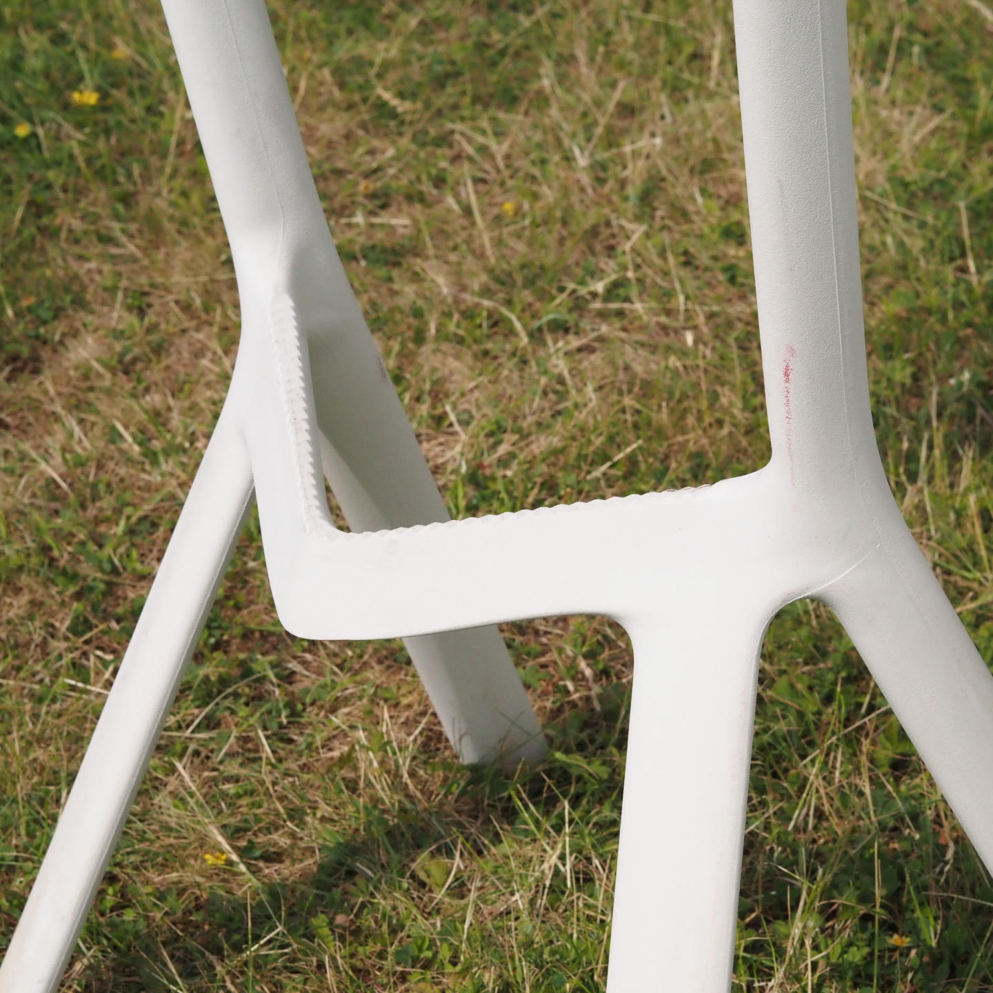 Bar stool 'Miura' by Konstantin Grcic for Plank (2005) - White