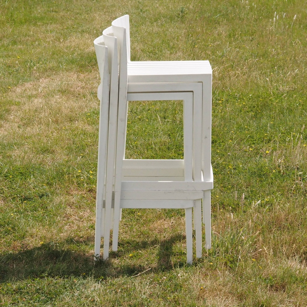 Stackable high stool 'Spritz' by Archirivolto for Vondom