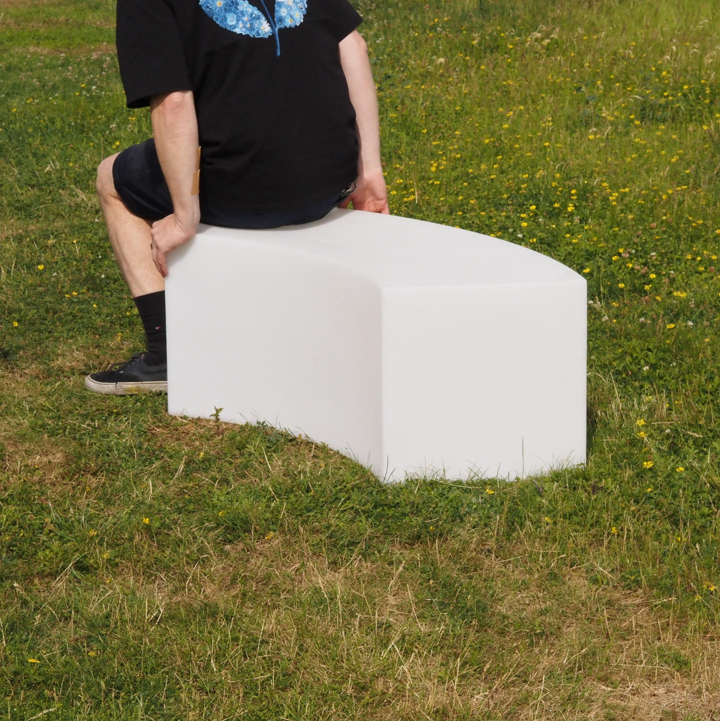 Modular bench 'Snake' by Giò Colonna Romano for Slide