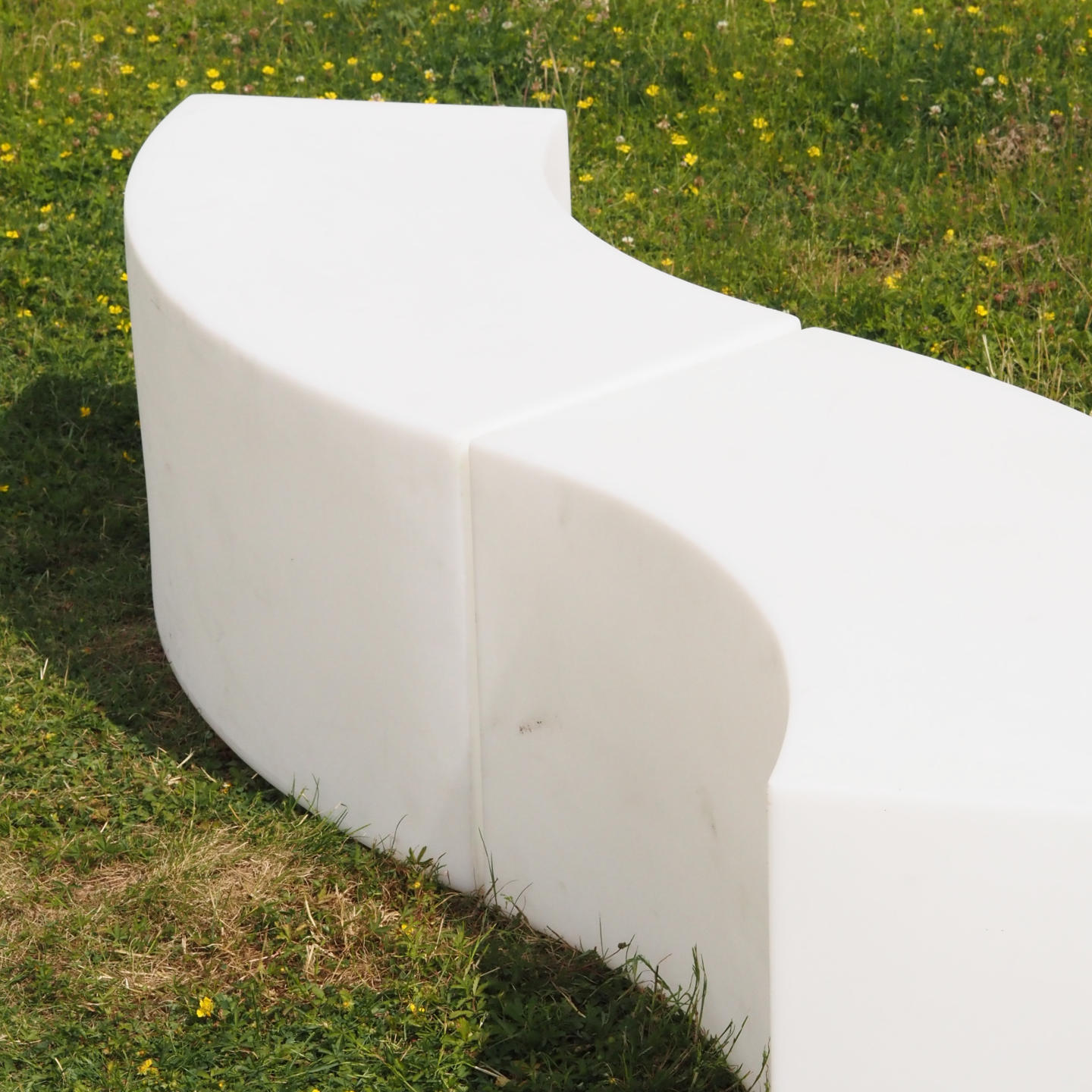 Modular bench 'Snake' by Giò Colonna Romano for Slide