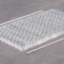 Support profile for light diffusing ceiling 'Mille feuille' from Générale de Banque