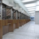 Support profile for light diffusing ceiling 'Mille feuille' from Générale de Banque