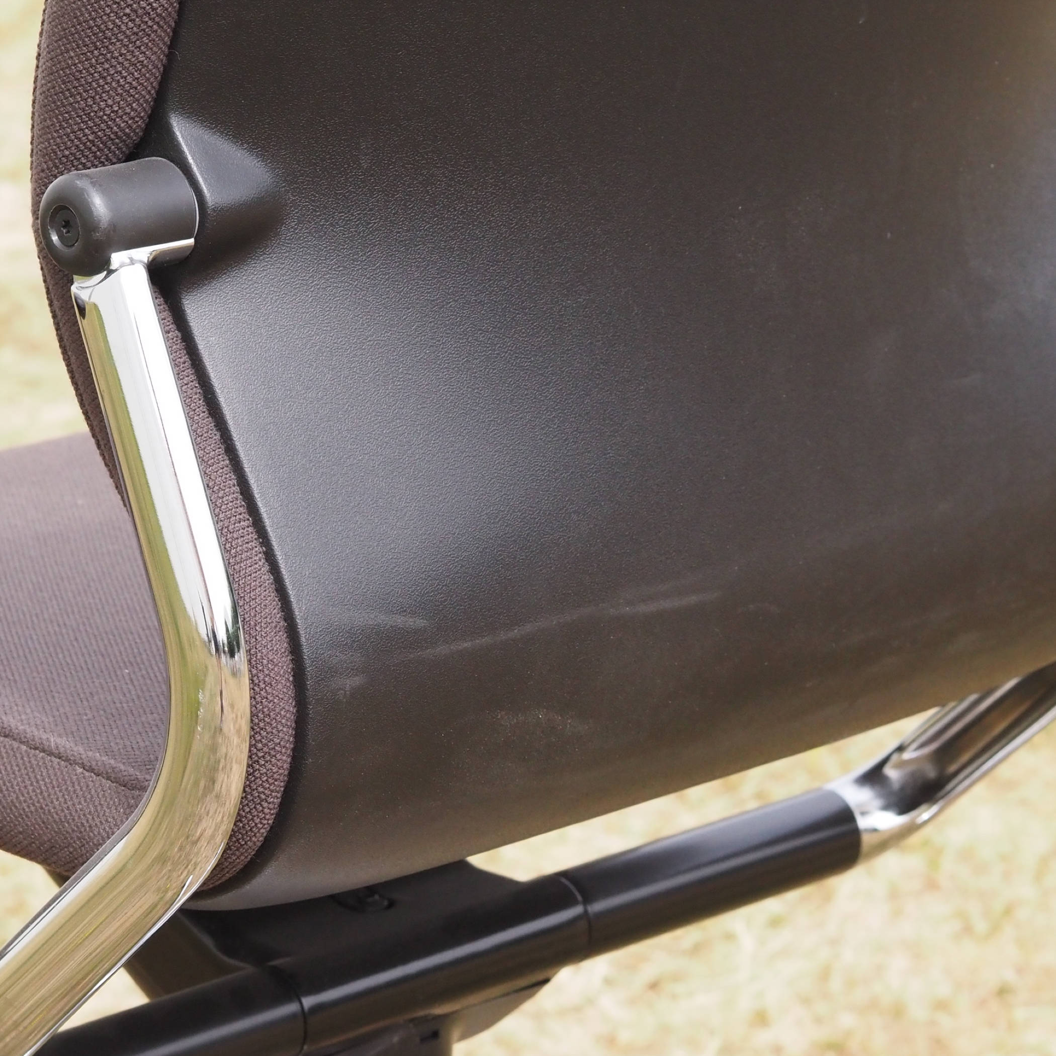 Office armchair 'FS 211/8' by Klaus Franck &amp; Werner Sauer for Wilkhahn (ca. 1980) - Brown
