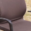 Office armchair 'FS 211/8' by Klaus Franck & Werner Sauer for Wilkhahn (ca. 1980) - Brown
