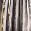 Large glass window from CBR Building by Constantin Brodzki & Marcel Lambrichs (ca. 1970)