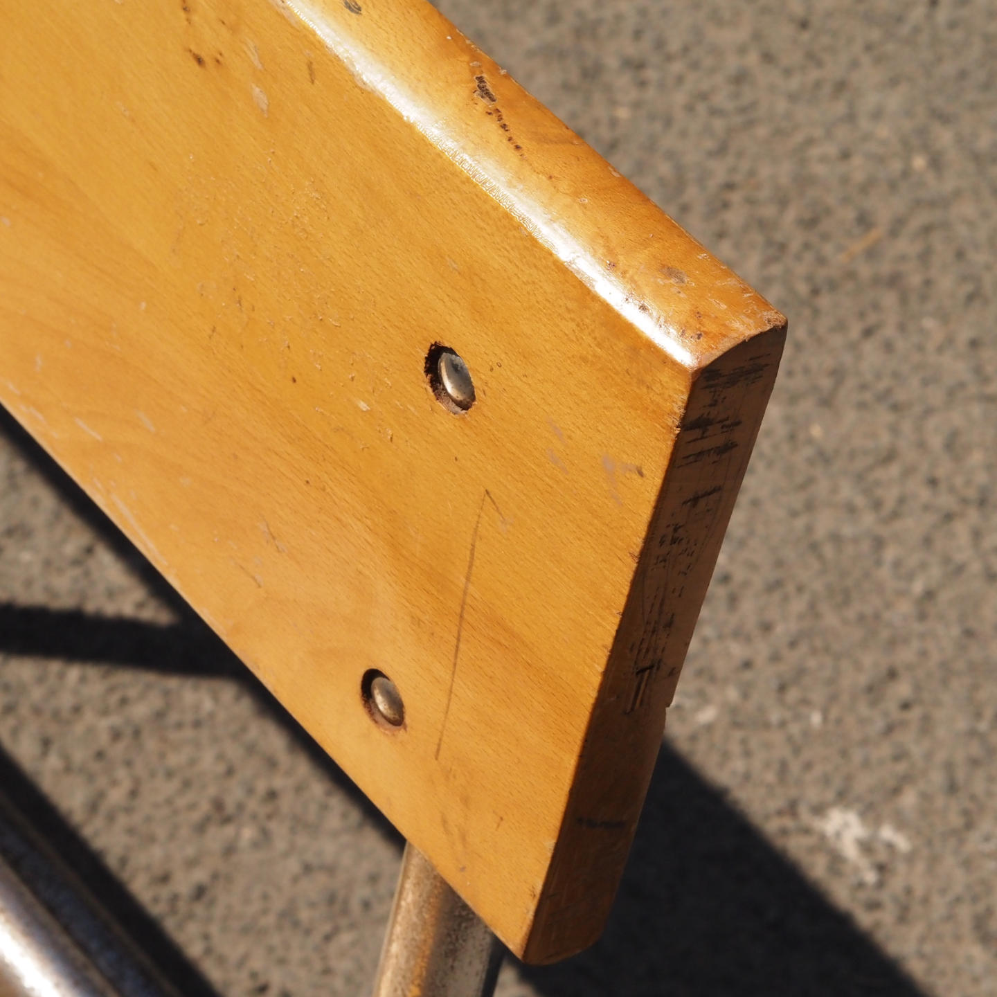 Bench by Seeuws &amp; Fils for Swan (Deinze) (L. 200 cm)