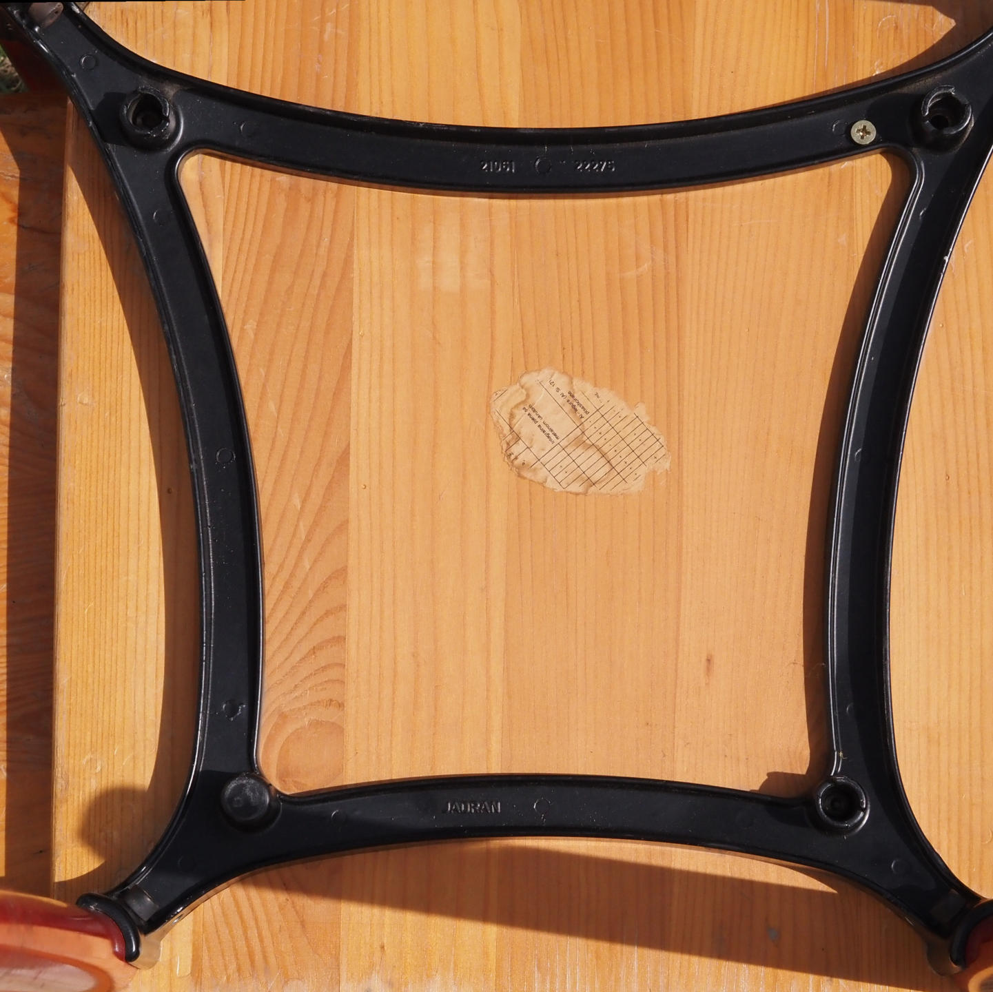 Stackable chair by Jadran