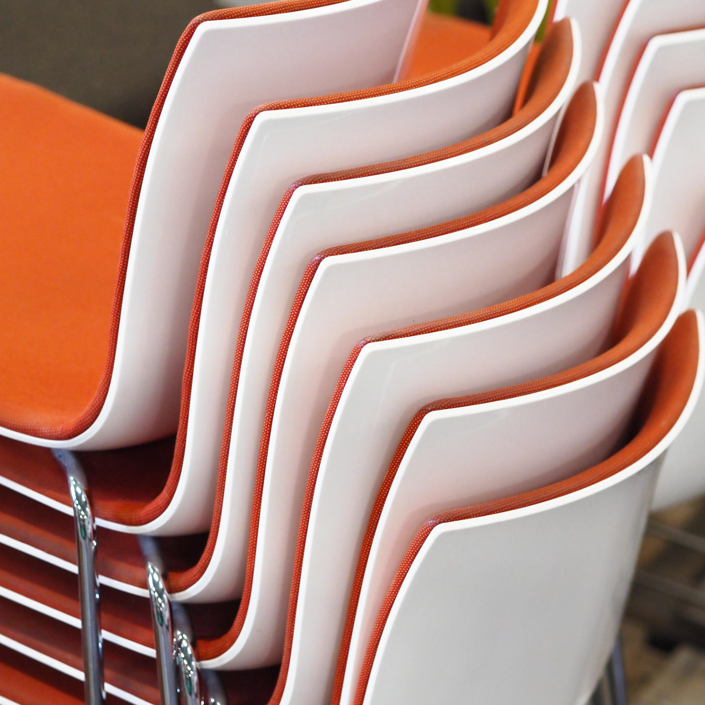 Stackable chair 'Catifa 46' by Lievore Altherr Molina for Arper (2004) - Upholstered