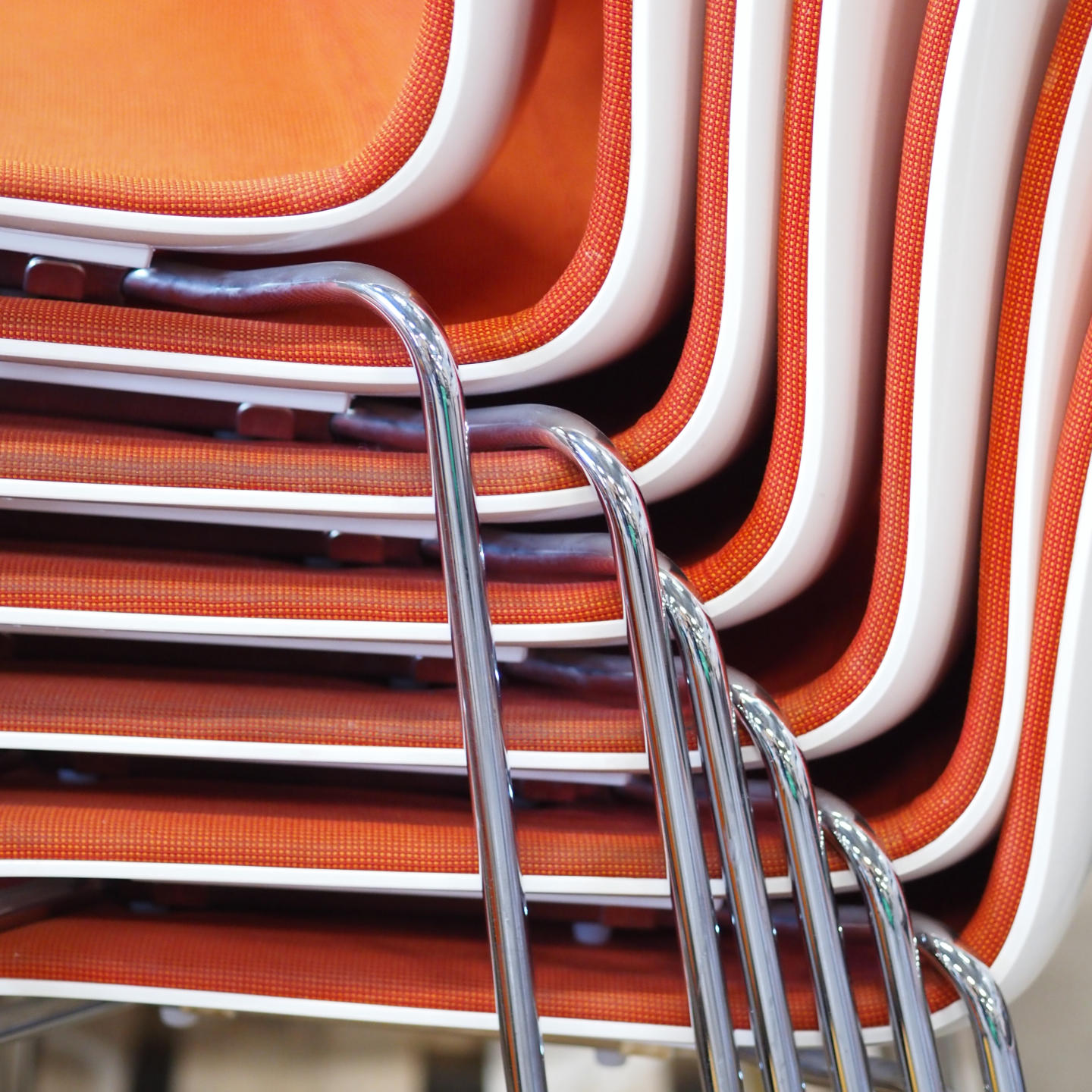 Stackable chair 'Catifa 46' by Lievore Altherr Molina for Arper (2004) - Upholstered